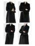 Slim Straight-Shouldered Cashmere Coat