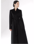 Slim Straight-Shouldered Cashmere Coat